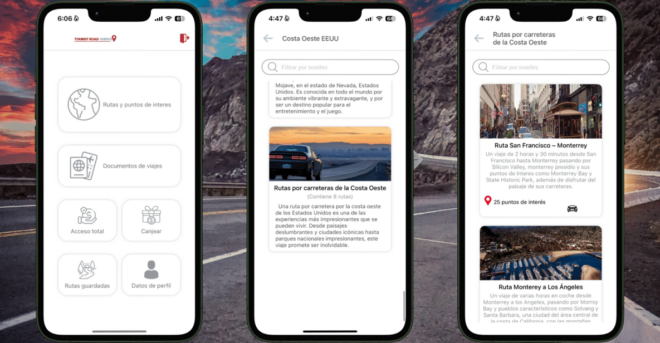 App Audio Guide Routes West Coast United States - Western National Parks Route