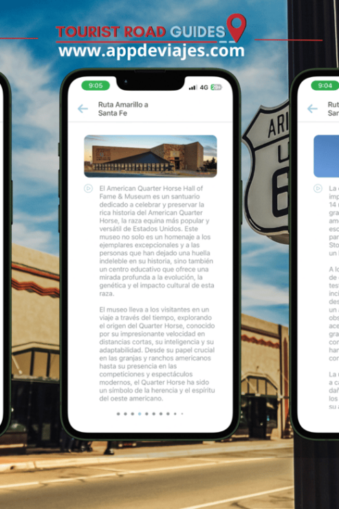 App Self-Drived Road Route 66 Amarillo a Santa Fe - Good To Know