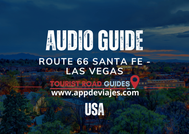 App Self-Drived Road Route 66 Santa Fe - Las Vegas - Included Features and Navigation