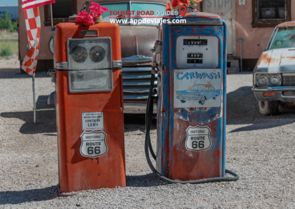 App Self-Drived Road Route 66 Santa Fe - Las Vegas - The Sum Up