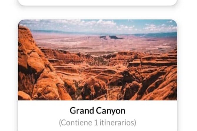 APP Self-Guided Grand Canyon Route With Audio Guide - Experience Features