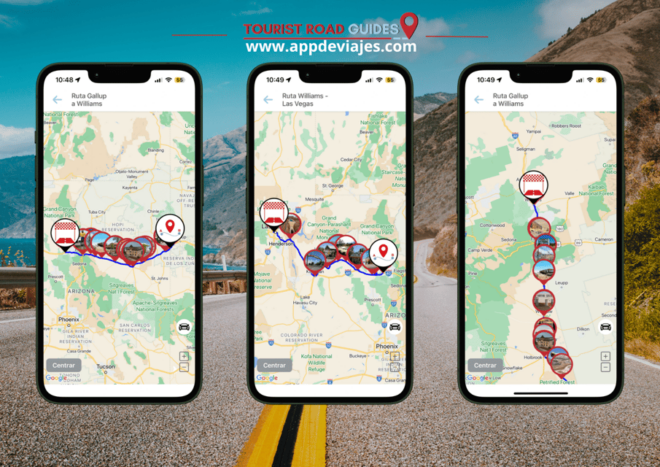 App Self-Guided Road Route 66 Santa Fe a Las Vegas - Customer Feedback