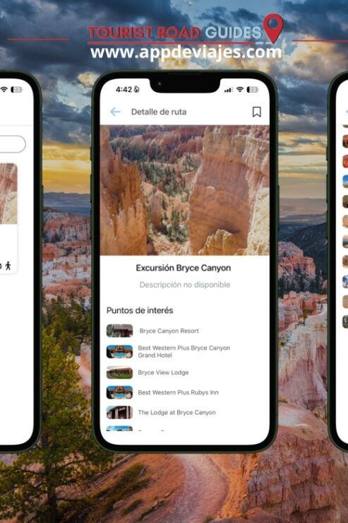 App Self-Guided Road Routes Bryce Canyon - Self-Guided Audio Tour Features