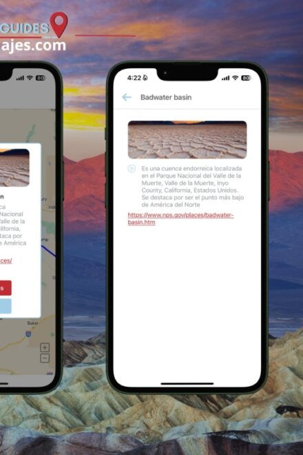App Self-Guided Road Routes Death Valley - Access and Pricing