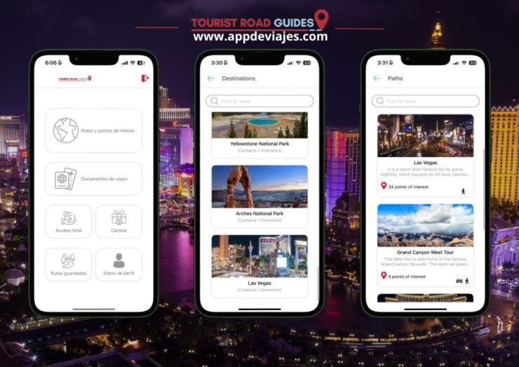 App Self-Guided Road Routes Las Vegas - Activity Details and Provider Information