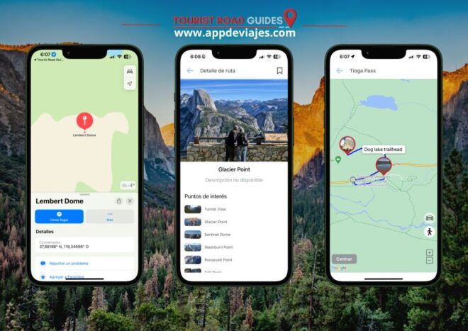App Self-Guided Road Routes Yosemite National Park - Assistance and Support
