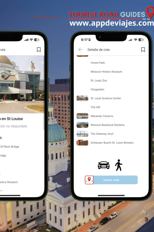 App Self-Guided Route 66 Visit to St Louis - Key Attractions in St. Louis