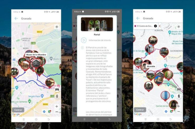 App Self-Guided Route Granada With Multilingual Audioguide - Activity Overview
