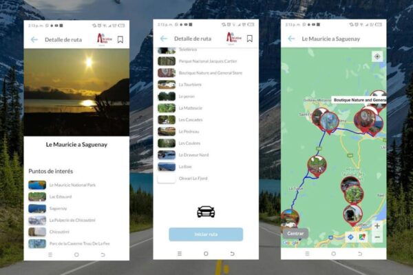 App Self-Guided Routes on Roads in Eastern Canada - Flexibility for Solo Travelers and Families