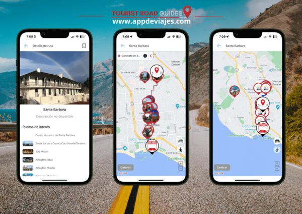 App Self-Guided Tour Santa Bárbara - California - The Sum Up