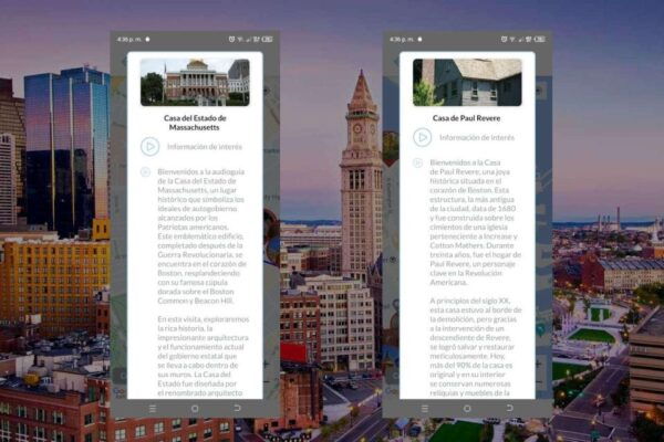 App Self-Guided Tours With Audioguide Boston - Important Notes
