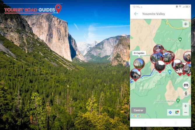 APP Yosemite Self-Guided Route With Audio Guide - Features