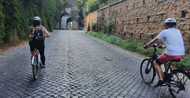 Appia Antica and Romes Underground Labyrinth by Ebike - Important Information for Participants