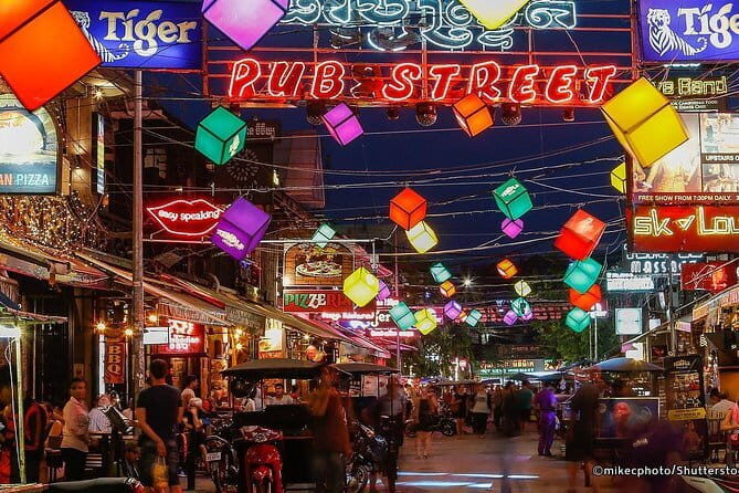 Apsara Show Dinner and Night Market Pub street - Transport and Logistics: Making It Easy