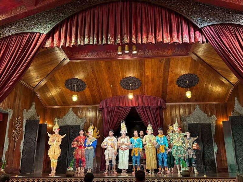 Apsara Theater Performance include dinner & Hotel pick up - Good To Know