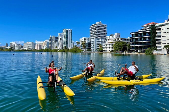 Aqua Bike Experience in Condado Lagoon - Common Questions