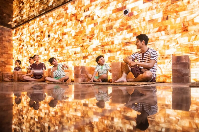 Aquafield Sauna & Spa in Ocean City Hanoi - Nine rooms, from Himalayan salt to snow