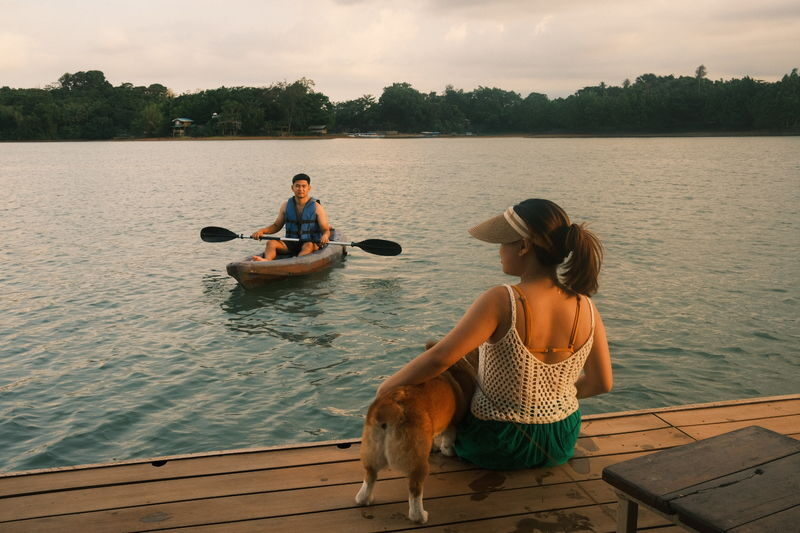 Aquascape Lake Caliraya in Laguna - Kayaking at your own pace