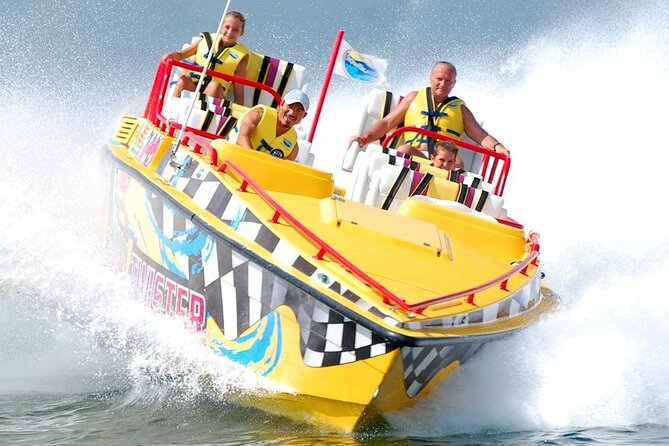 Aquatwister Speedboat Ride in Cancun - Thrilling Race Across Nichupte Lagoon