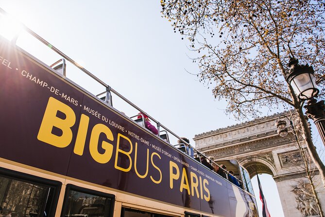 Arc De Triomphe, River Cruise and Hop-On Hop-Off Bus - Booking and Flexibility