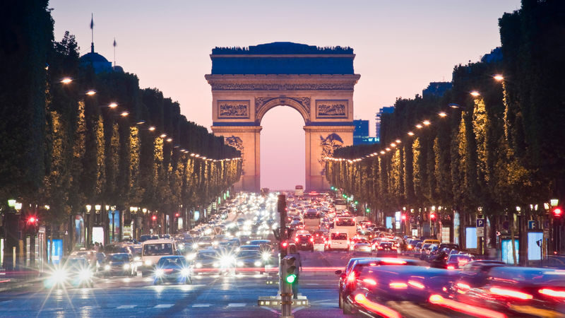 Arc de Triomphe Rooftop Ticket - The rooftop: Paris arranged like a compass