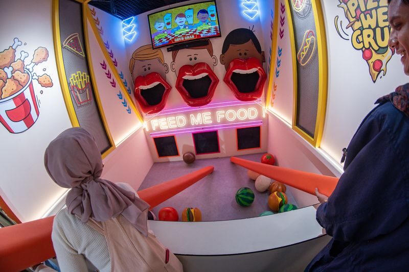 Arcade-style Escape Room at Sunway Pyramid by Bomb Battle - What the coin system adds to the visit