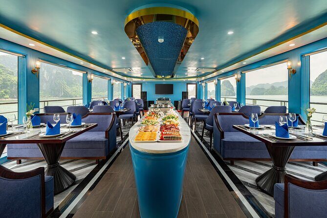 Arcady Halong 5 Star Day Cruise: Buffet Lunch and Sunset Party - The Experience in Detail