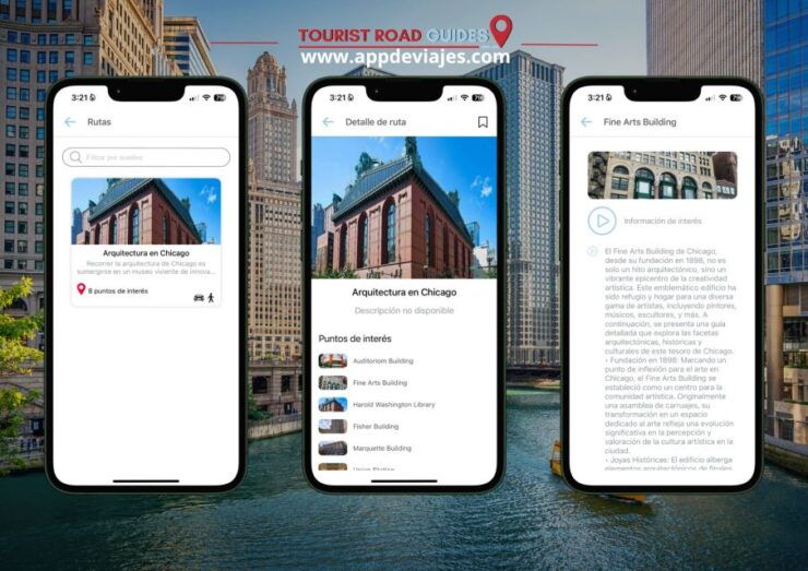 Architecture Chicago Self-Guided App With Audioguide - App Overview