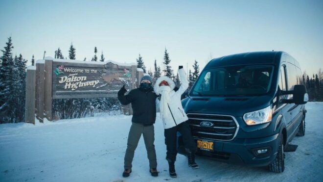 Arctic Circle Aurora Driving Adventure With 14 People - Live Tour Guide Benefits