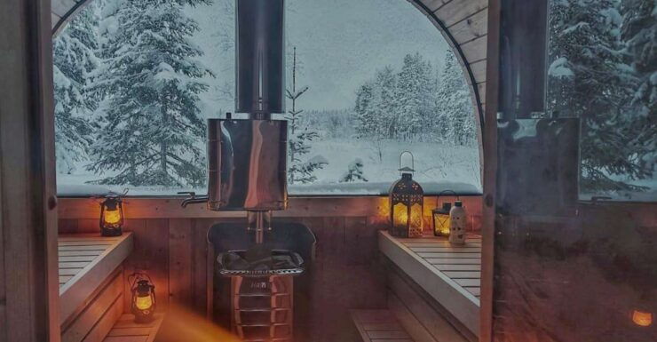 Arctic Spa: Barrel Sauna, Cottage Sauna and Hot Tub - Activity Description