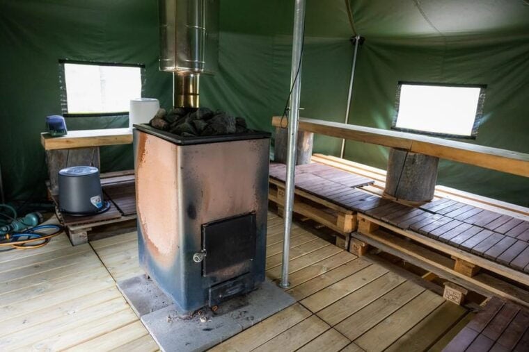 Arctic Tent Sauna Experience with Ice Swimming - What to Expect During the Tour