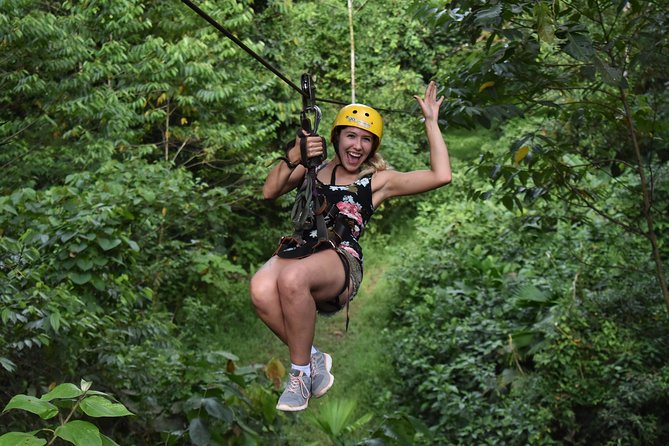 Arenal Ziplining and Hot Springs Combo Tour  - Alajuela - Meeting and Pickup