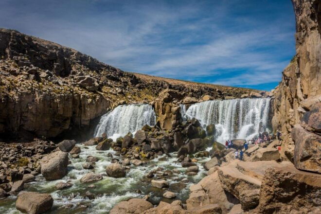Arequipa: Tour to the Pillones Waterfalls and Stone Forest - Waterfall Experience