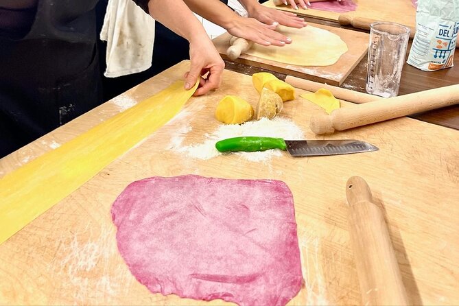 Arezzo Colorful Pasta Cooking Class - Booking Information