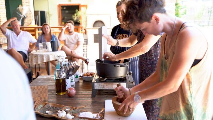 Argassi: Zakynthian Culture & Greek Cooking Class With Lunch - Experience Greek Cooking in Argassi