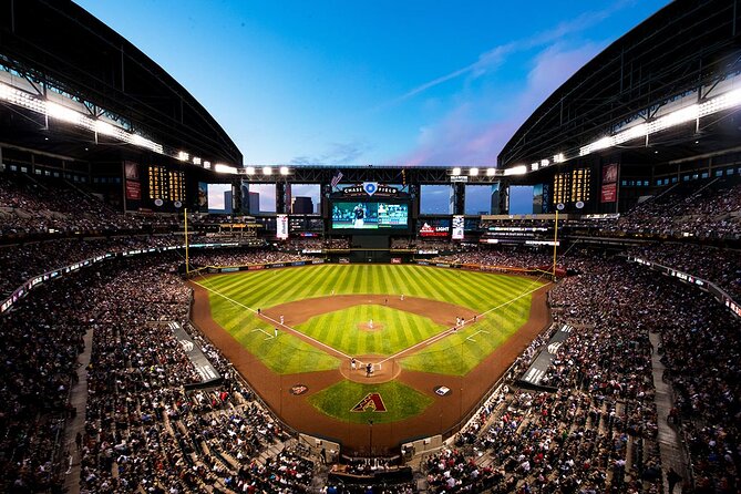 Arizona Diamondbacks Baseball Game Ticket at Chase Field - Duration and Refund Policy