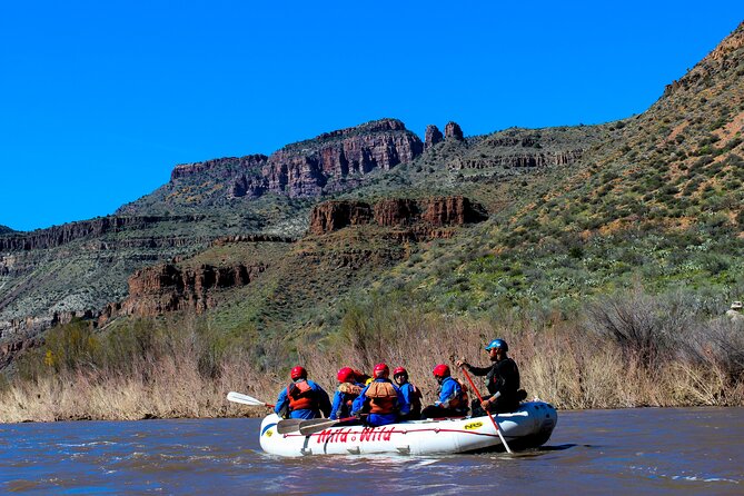 Arizona Rafting on the Salt River- Full Day Rafting Trip - Rafting Itinerary
