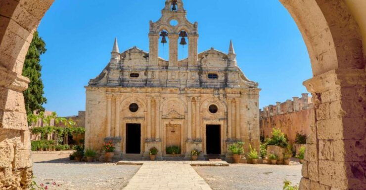 Arkadi Monastery - Eleftherna - Margarites : Walking Tour - Arkadi Monastery