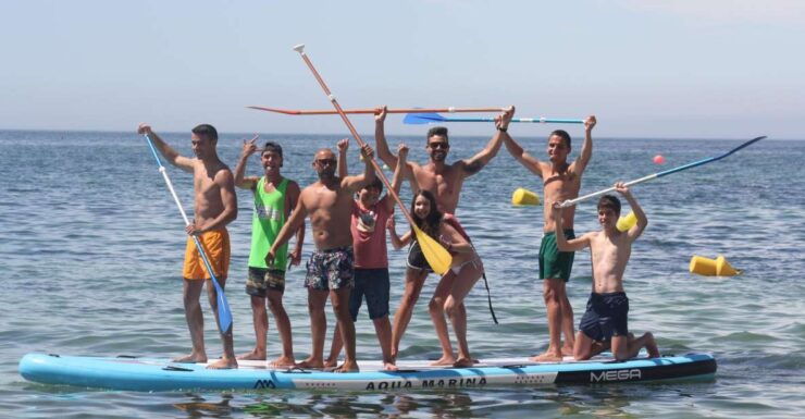 Armação De Pêra: Mega Stand up Paddle Board Group Experience - Booking Details