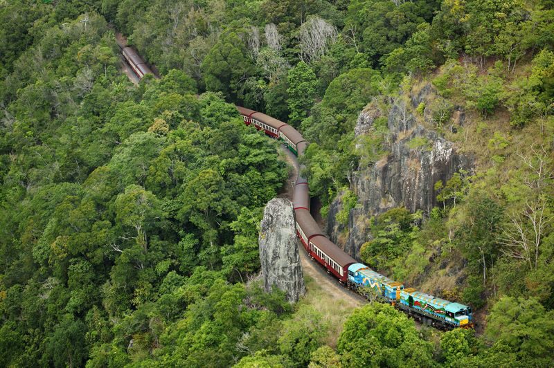 Army Duck Tour with Skyrail Cable Car and Kuranda Scenic Railway Ride - A rainforest day with three different views