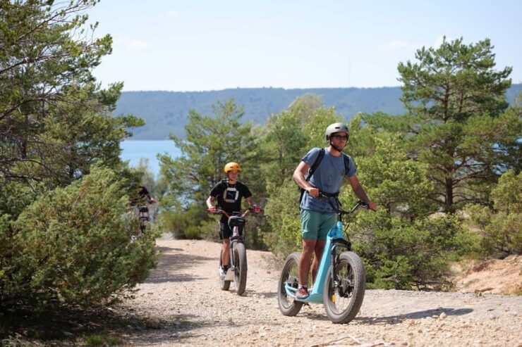 Around the Lake of Verdon : Guided Electric Scooter Rides - Activity Overview