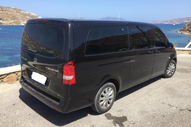 Arrival Private Transfer From Mykonos Airport JMK to Mykonos by Minivan - Booking Confirmation and Accessibility
