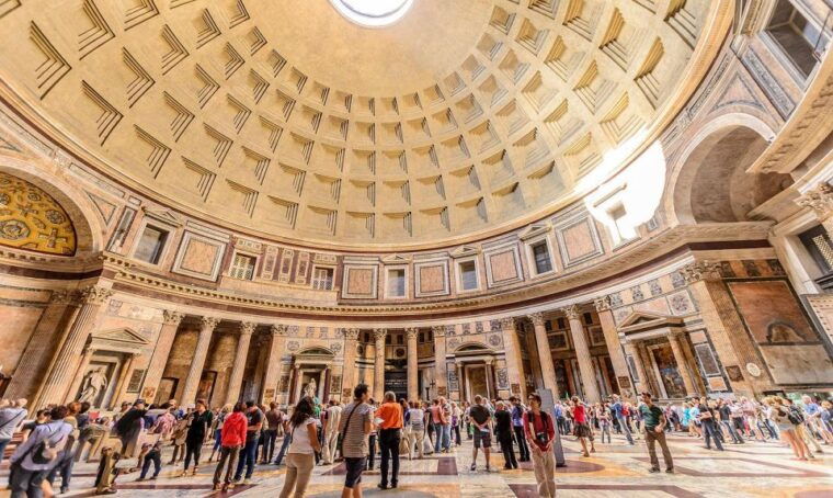 Art, History, and Engineering: The Pantheon Experience - The Transition From Pagan Temple to Christian Church
