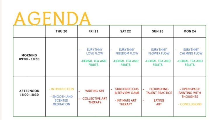Art Therapy Retreat in Paros - Activities Offered
