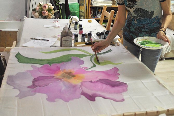 Art Workshop-- Create Your Own Greek Silk Scarf in Athens ! - Accessibility Information