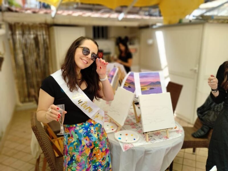Art Workshop in Naples city centre with Aperitif - Good To Know