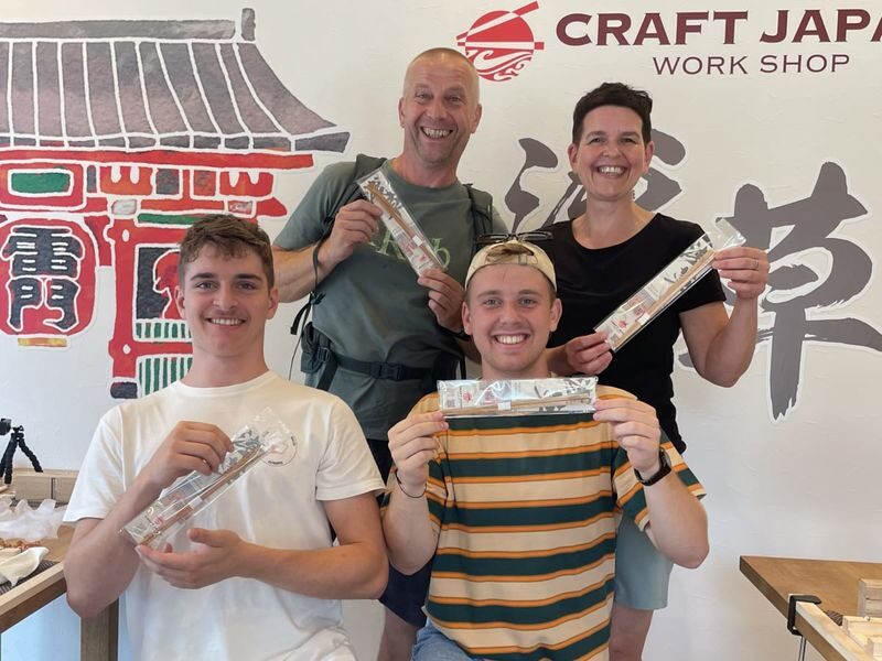 Asakusa: Create Your Own Personalized Japanese Chopsticks - Personal touches, with extra costs