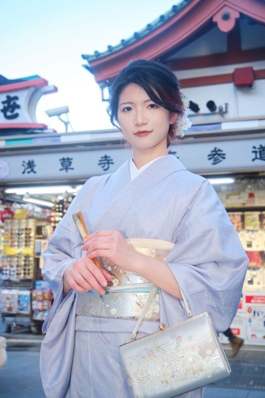 Asakusa Kimono & Furisode Rental Experience (Tokyo / Provided by Wasou Komachi Kanon) - Basic hairstyling and optional upgrades