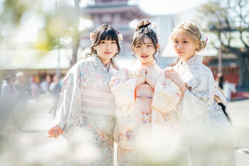 Asakusa Kimono Rental & Photography by KIMONO-U - Start with the outfit, then decide how you want to remember it