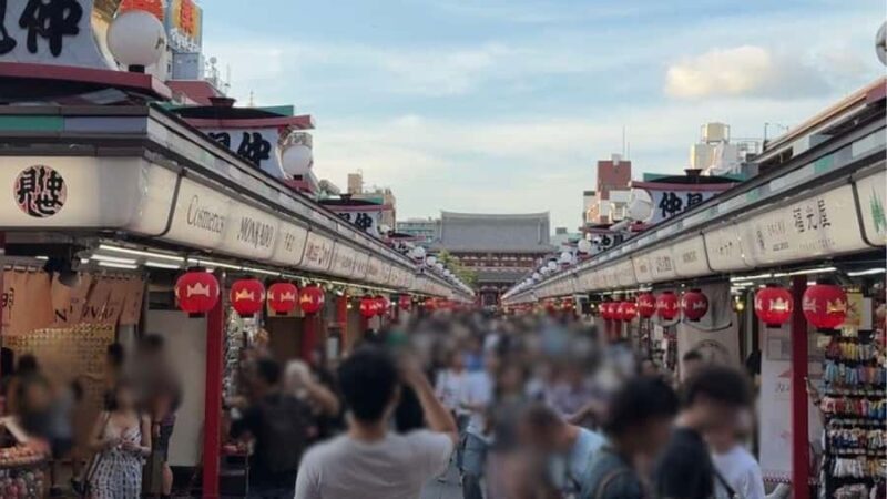Asakusa: Senso-ji Sightseeing & Street Food Tour with Photos - Good To Know